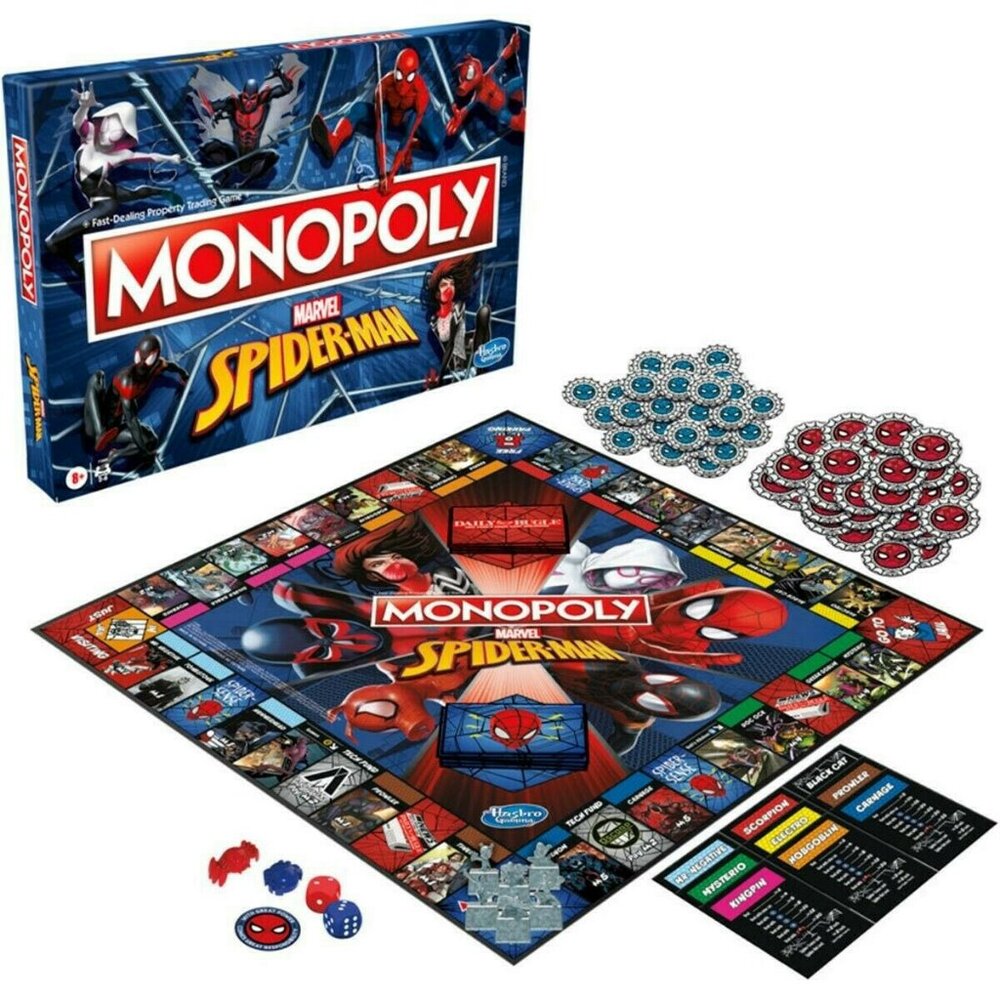 Monopoly Marvel Spiderman Board Game